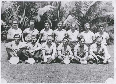 Morris Leo Taylor is second from the right seated in the front row.